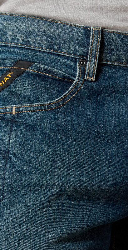 Rebar M4 Relaxed DuraStretch Basic Boot Cut Jean 01